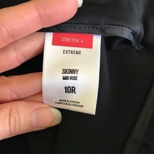 Express Extreme Stretch Black Pants